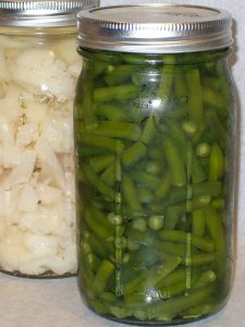 Salted beans and cauliflower (C.Cancler)