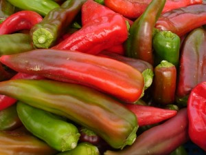 red and green peppers (C.Cancler)