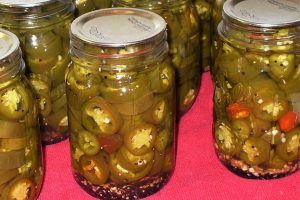 Pickled jalapeno slices photo by Carole Cancler